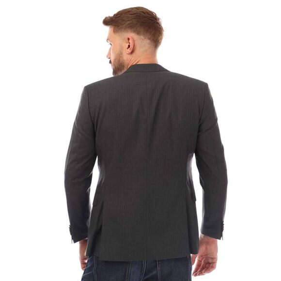 Boss Mens Jeckson Blazer / Gray Suits & Blazers